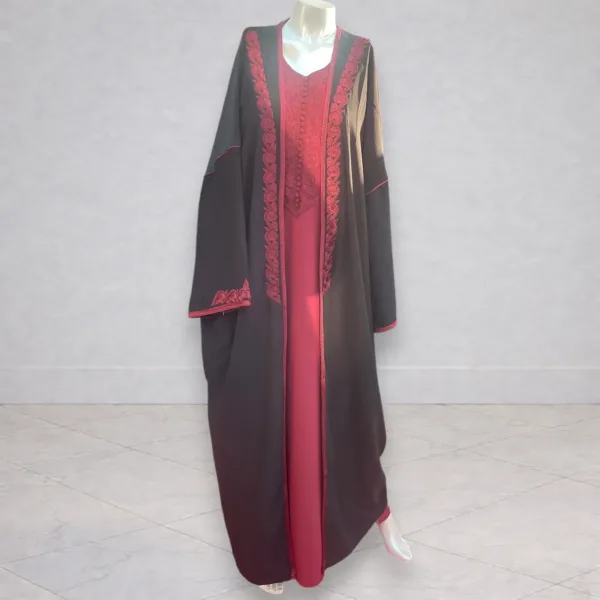 Abaya kimono deux pièces
