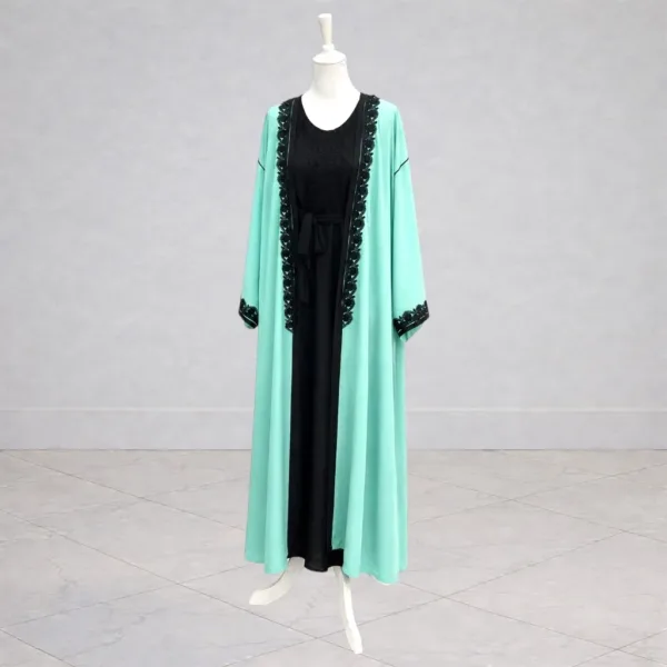 Abaya kimono deux pièces