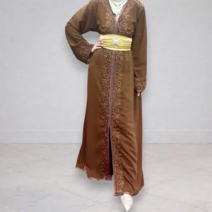 Caftan marron