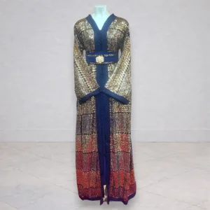 Takchita dorée en sequins