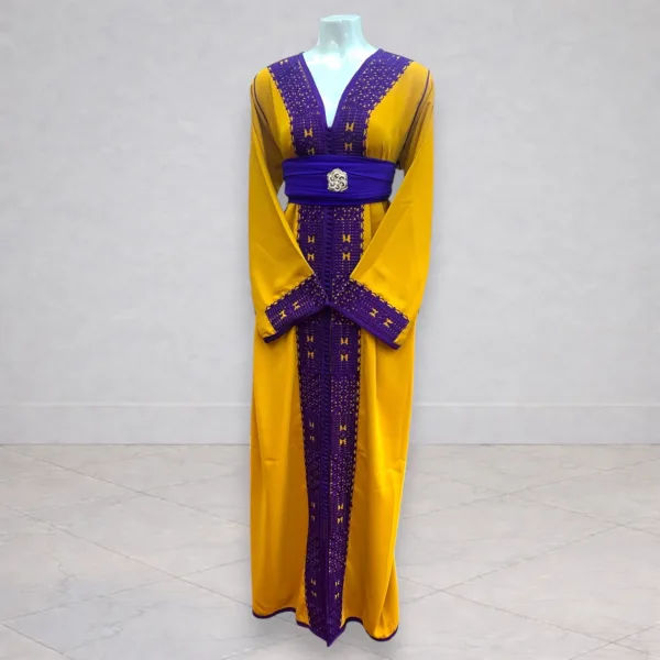 Caftan jaune