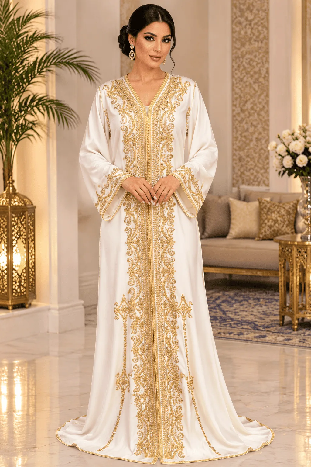 Caftan perlé