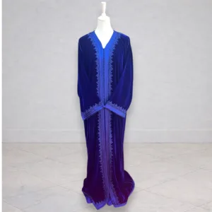 Takchita Bleu Velours