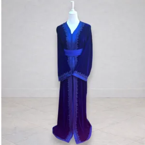 Takchita Bleu Velours